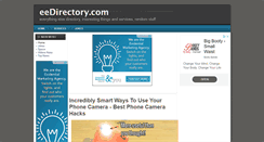 Desktop Screenshot of eedirectory.com