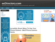 Tablet Screenshot of eedirectory.com